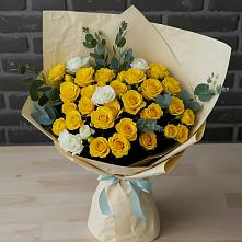 Букет цветов из:  Розы в Дудинке