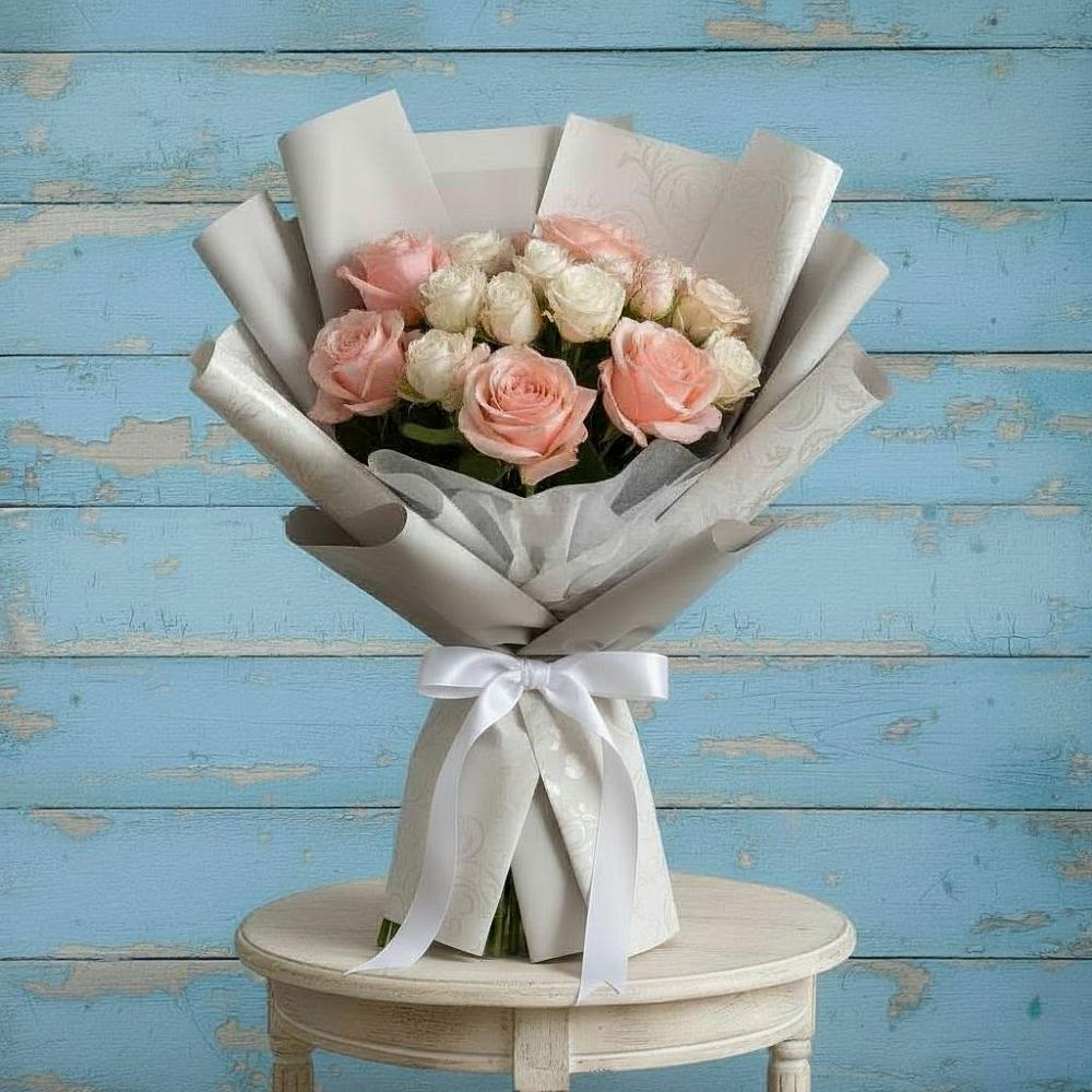 Букет цветов из: Розы в Дудинке