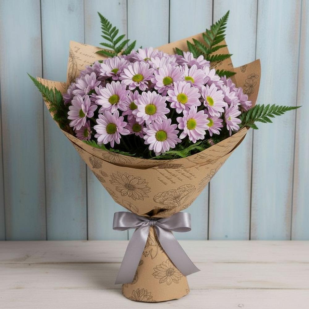 Букет цветов из: Хризантемы в Дудинке