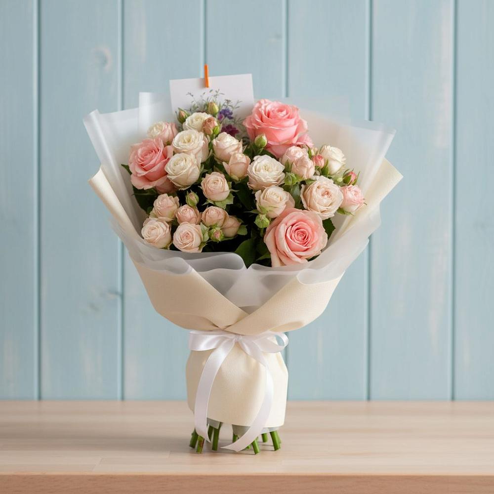 Букет цветов из: Розы в Дудинке