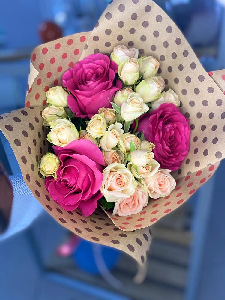 Букет цветов из: Розы в Дудинке