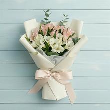 Букет цветов из:  Альстромерии в Дудинке