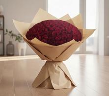Букет 101 Красная роза в Дудинке