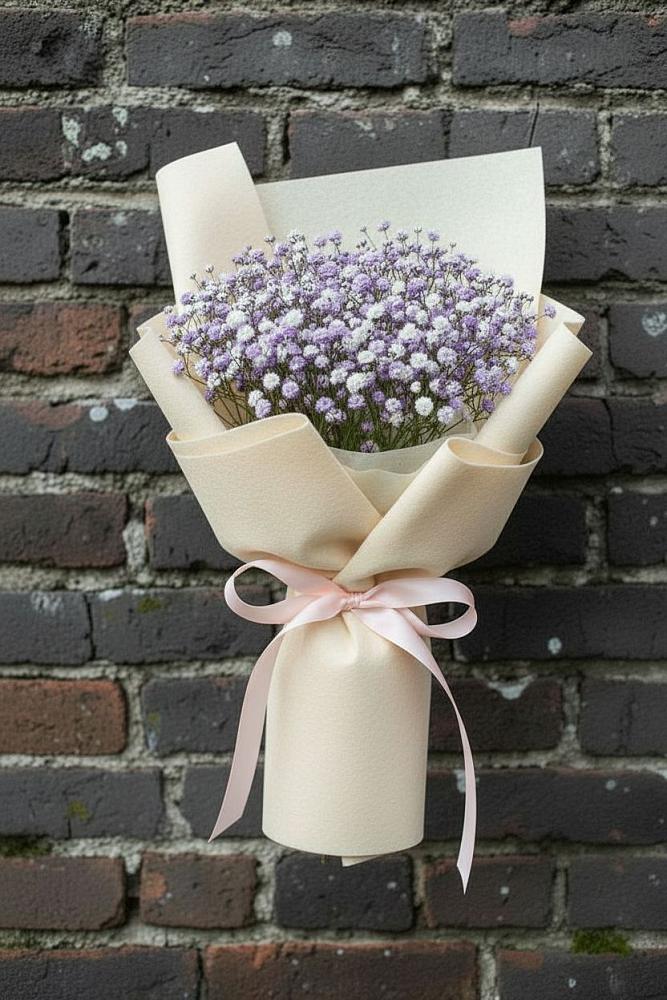 Букет цветов из: Гипсофила в Дудинке