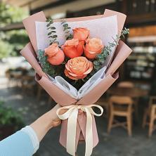 Букет цветов из:  Розы в Дудинке