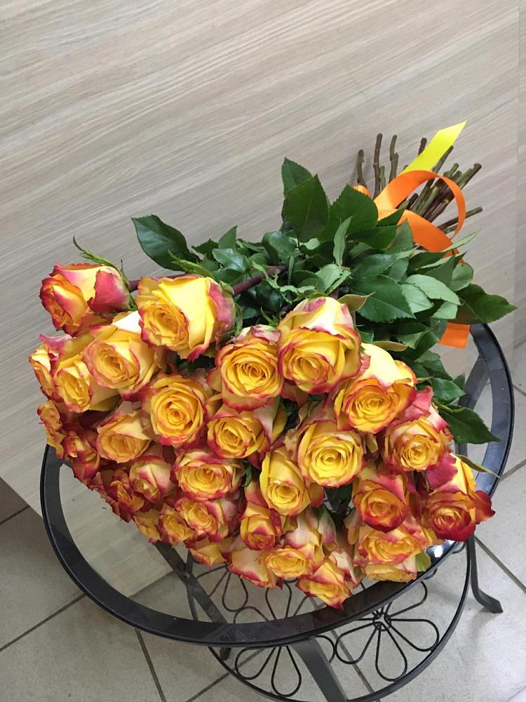 Букет Желтые розы в Дудинке