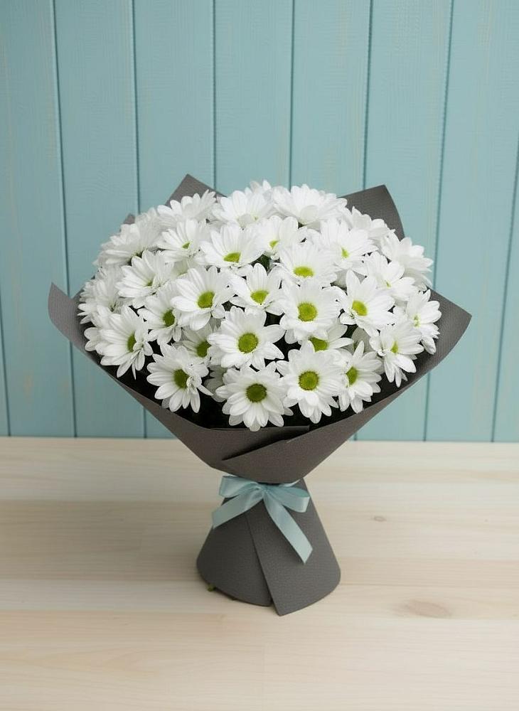 Букет цветов из: Хризантемы в Дудинке