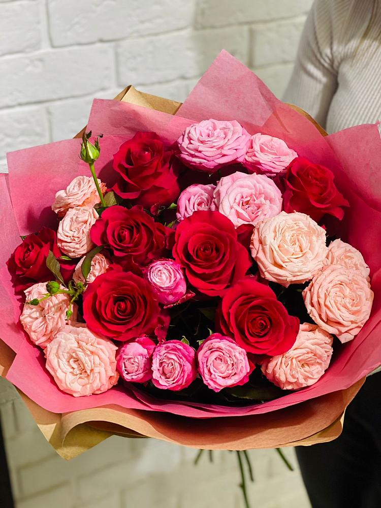 Букет цветов из: Розы в Дудинке