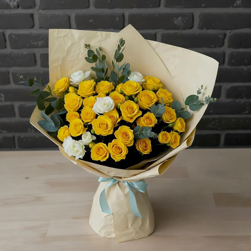 Букет цветов из: Розы в Дудинке