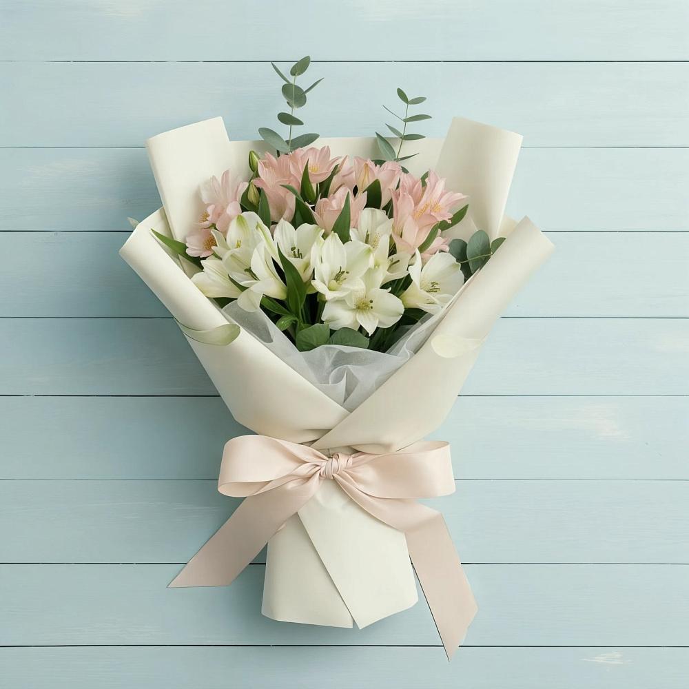 Букет цветов из: Альстромерии в Дудинке