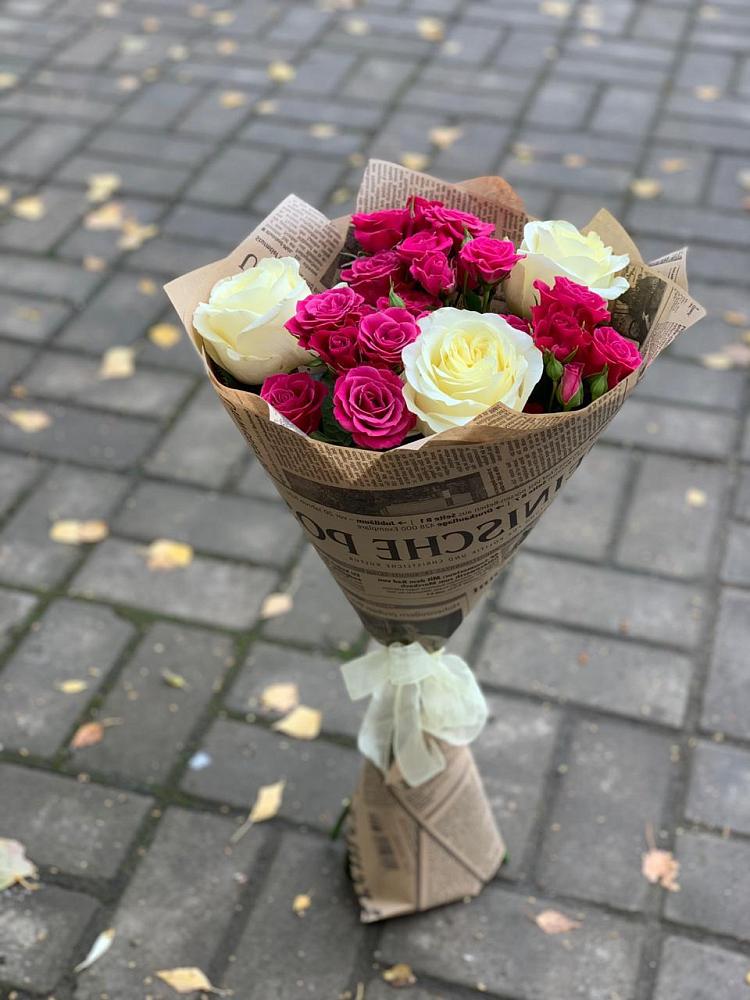 Букет цветов из: Розы в Дудинке